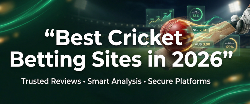 Compare the best cricket betting sites of 2026 with expert ratings